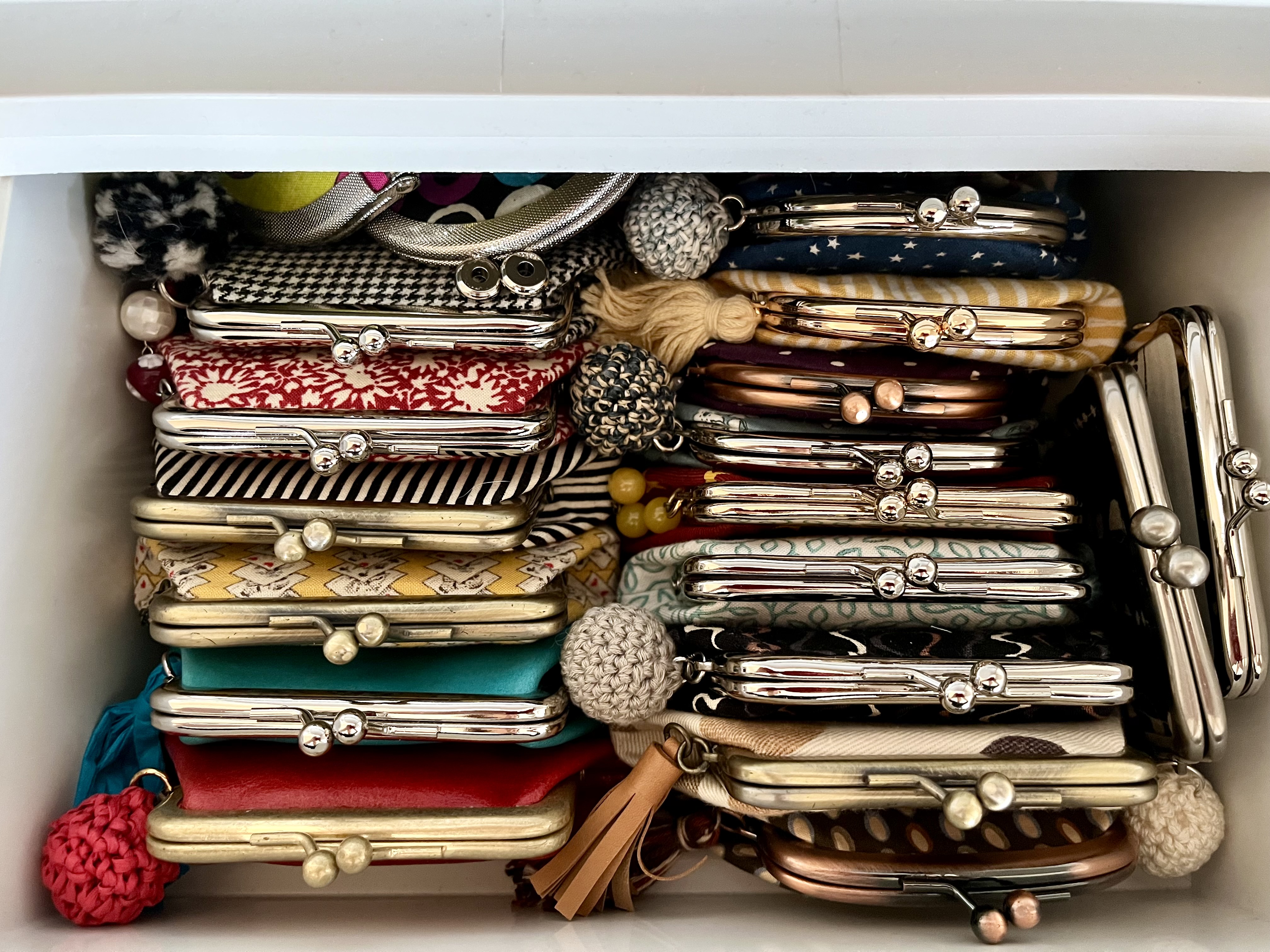 引き出しの中のがまぐち